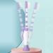 Zumaha Cute Toddler Toothbrush 4-Pack | Extra Soft Bristles for Ages 1-12 | Portable Kids' Toothbrushes for Gentle Cleaning - Buy Online on GoSupps.com