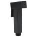 Diaper Sprayer Sink Stainless Steel Square Electroplated Black Large Flow Bidet Sprayer for Toilet