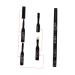 Versatile Makeup Brush Set Lip Eye Shadow Concealer Eyeliner & More | Portable Cosmetic Tools for Flawless Application - Buy Online on GoSupps.com