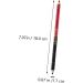 PLAFOPE 12pcs Lip Liner Eyeliner Make up Lipliner Black Waterproof Eyeliner Natural Pen Gel Eyeliner Plastic - Buy Online on GoSupps.com