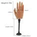 Nail Training Practice Hand with Clamp - Acrylic Technician Manicure Tool for DIY Print Practice - False Fake Hand for Best Nail Manicure - 1 Count - Buy Online on GoSupps.com