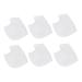 Heel Protector Cover Practical Elastic 3 Pairs Silicone Heel Protector for Heel Pain