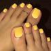 Outyua Matte Press On Toe Nails - Short Acrylic False Toenails for Women and Girls 24Pcs (Sunshine) - Buy Online on GoSupps.com