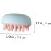 minkissy 3Pcs Shampoo Brush Adjustable Head Massage Brush For Healthy Scalp Care Suitable Hair Types Durable TPU Material For Mother - Buy Online on GoSupps.com