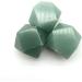 Natural Crystal Rough 1pc Natural Green Crystals Stone Carved Polyhedron Shaped Smooth Stone Crystals Room Decoration Can be Used for Home Office Decoration - Buy Online on GoSupps.com