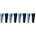 Solustrie 8 STK Razor cover Reiserasierer cover travel bag for razor safety grain holder Travel case for razor razor protection safety mask portable man pebble gel 25.6x5.5cmx4pcs different colors x 4 pieces