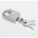 Premium Safety Bicycle Chain Lock - Cut-Proof Motorcycle Security Lock for Bikes, Generators & Outdoor Furniture - Silver - Buy Online on GoSupps.com