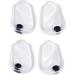 GLEAVI 6 Pairs Gel Heel Grips - Silicone Half Insoles for Men & Women | Comfort & Support for Bow Legs - Buy Online on GoSupps.com