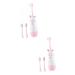 Healeved 2 Sets Electric Toothbrush Baby Toothbrush Sonic Vibrates Toothbrushes for Kids Rechargeable Electronic Toothbrush Children Sonic Electronic Toothbrush Electronic Tooth Cleaner