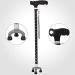 SilteD Canes Multi-Functional Crutches Cane Elderly Retractable Crutches A - Buy Online on GoSupps.com