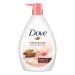 Do.vee Relaxing Almond Cream Body Wash with Hibiscus Pump Bottle Soft & Sweet Scent Moisturizing Shower Gel with Naturally Derived Ingredients Gentle Body Cleanser for Nourished & Smooth Skin 1L
