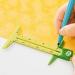 HONEYSEW 5-in-1 Sliding Gauge Sewing Ruler Tool - Crafting, Marking Button Holes, Hem Gauge - Circle Compass, T Gauge - Blue (1pc) - Buy Online on GoSupps.com