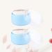Empty Powder Puff Box with Bath Powder Puffs and Sifter - Healifty 1Set - Buy Online on GoSupps.com