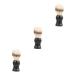 MAGICLULU 3 pcs shaving brush beard brush nylon brush hair