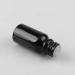 Tianzd 6-Pack 10ml Gloss Black Glass Bottles with Silver Caps | Empty Perfume Oil & Aromatherapy Storage Solutions - Buy Online on GoSupps.com