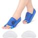Doact Bunion Corrector Rail | 3D Printed Hallux Valgus Orthosis for Men & Women | Comfortable Toe Alignment & Correction Strap - Buy Online on GoSupps.com
