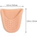 Beaupretty 3 Pairs Pouches Pointe Heel Protector Topper Inserts Protection for Forefoot Guards Silicone Dance Covers Cushion Women Gel Comfortable Ball Shoes Sleeve Filler Point Breathable As Shown 10x9cm - Buy Online on GoSupps.com