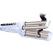 Shop Hair Curler 3 Barrel Triple Barrel Curling Iron - Beach Waves & Curls for Medium Long Hair | Ceramic Waver & Crimper Tool - International Shipping Available - Buy Online on GoSupps.com