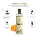 Orange & Lemongrass Herbal Hair Conditioner | Frizzy Hair Repair | Paraben & SLS Free | All Hair Types | 210ml - Buy Online on GoSupps.com