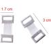 50 Pcs Elastic Bandage Clips - Stretch Metal Clasps & Fastener Hooks for Bandage Wraps - Replaceable & Durable White Clips - Buy Online on GoSupps.com