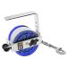 Dive Rite Classic Safety/Cavern Reel 140ft #24 Line with Medium Stainless Steel Bolt Snap for Diving White