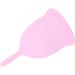 Menstrual Cup Reusable Silicone Female Menstruation Cup Safety for Menstrual Lady soft menstrual period in silicone for feminine menstrual hygiene Menstrual Cups Feminine Hygiene Product (L-Pink) - Buy Online on GoSupps.com