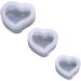 PRETYZOOM Resin Molds 9 pcs Use Drop Crystal White Silicone Heart Accessories Molds Home for DIY Store Cake Mold Shaped Mx3pcs Whitex3pcs - Buy Online on GoSupps.com