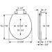 CHURCH 540EC 346 Round Toilet Seat - Easy Clean & Change Hinge, Durable Enameled Wood, Biscuit/Linen - Buy Online on GoSupps.com