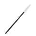 guohanfsh 50Pcs Eyelash Mascara Wands Disposable Makeup Brushes Eyebrow Applicator Cosmetic Tool Black + White