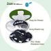 Alva Baby Reusable Washable Diapers - 6 Diapers & 12 Liners | Eco-Friendly Girl Color 6DM44 - Shop Internationally! - Buy Online on GoSupps.com