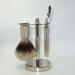 BGGIWY Men's 3-in-1 Razor Brush Set - Heavy Handle with Replacement Brushes for Effortless Grooming - Buy Online on GoSupps.com