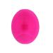 Silicone Face Scrubber Face Brush Face Wash Brush Skincare Tools Lip Scrubber for Shower Wash (Rosy)1PC