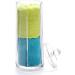 Acrylic Makeup Organizer Cosmetic Cotton Pad Rounds Holder Makeup Removers Clear Organizer Storage Display Rack (Color Name : White) - Buy Online on GoSupps.com
