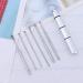 SEASD 6 Pcs Ear Wax Remover Set - Portable Spiral Ear Cleaning Tools - White-Fruit Peach5 - Buy Online on GoSupps.com