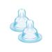 Mam - Set of 2 teats size 2 (medium flow) silicone 2+ months