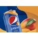 Pepsi Mango Soda Cans Artificial Mango Flavor Soda Pop Fridge Pack Sparkling beverage -Carbonated Soft Drink with Caffeine-12 FL Oz (Pack of 12) - Buy Online on GoSupps.com