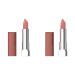 Maybelline Color Sensational The Creams Care lipstick enriched with shea butter high opacity rich and radiant color 177 bar reveal 0.35 g (2 Pack) 177 bar reveal 0.35 g (2 pack)