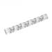 Brush holder nail art acrylic simply transparent pen brush brush brush pads edition for 5 nail pins gel nail nails nail tool nail accessories newly released and popular