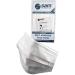 Buy SAM Self Adhesive Masks - 50 Individually Wrapped 3-Ply Face Coverings with Wet Wipe for Global Shipping - Buy Online on GoSupps.com