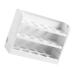 LABRIMP Refrigerator Storage Box Fridge Fillable Eggs Multi-layers Eggs Holder Egg Storage Rack Food Crisper