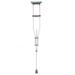 Crutch Collapsible Armpit Elderly Handicapped Non-Slip Telescopic Walking Stick Walker SpringStyle-2PCS Warm Life (Ordinarystyle 1PCS)