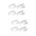 FOMIYES 4 Pairs Heightening Insoles Shoe Lift Invisible Heel Lifts Silicone Shoe Inserts Shoe Cushions for Men Insoles Men Height Increase Gel Increased Weightlifting Shoes Man
