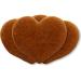 Gingerbread heart blank - naked - approx. 8cm - 25 pieces / box.