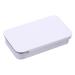 Hemoton aluminum box eyebrow mapping paste brow mapping tool white eyebrow tinting tool 1 count (Pack of 1) White