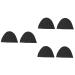 FOMIYES 3 Pairs Sneaker Heel Stickers Floor Cushion Black Heel Grips Liner Shoe Heel Cushion Pads Festival Hair Accessories Black Heels Scent Booster Laundry Shoe Inserts Post Post Foot