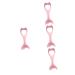Balacoo 4pcs Eyeliner Auxiliary Artifact Tools Eyelash Mascara Tool Eyeliner Drawing Aid Eyelash Comb Miss 15X4.5CMx4pcs Pinkx4pcs