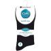 IOMI 6 Pack Men's Non-Binding Diabetic Socks 7-12 Black - Extra Wide Top, Thin & Comfortable - Buy Online on GoSupps.com