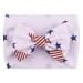 Baby Flag Headband Turban with Bow for 4th of July - Turban Bow-A - Buy Online on GoSupps.com