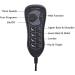 Vibration Back Massager Cushion with 10 Vibrating Nodes - Stress Relief for Home and Office (Light Black) - Buy Online on GoSupps.com