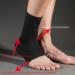 Plantar Fasciitis Socks | Ultimate Compression Foot Sleeves for Arthritis Pain Relief | MMA Ankle Brace for Men & Women | S-M Black Pair - Buy Online on GoSupps.com